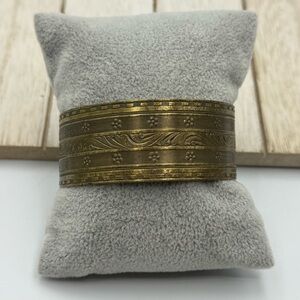 Vintage Brass Cuff Bracelet